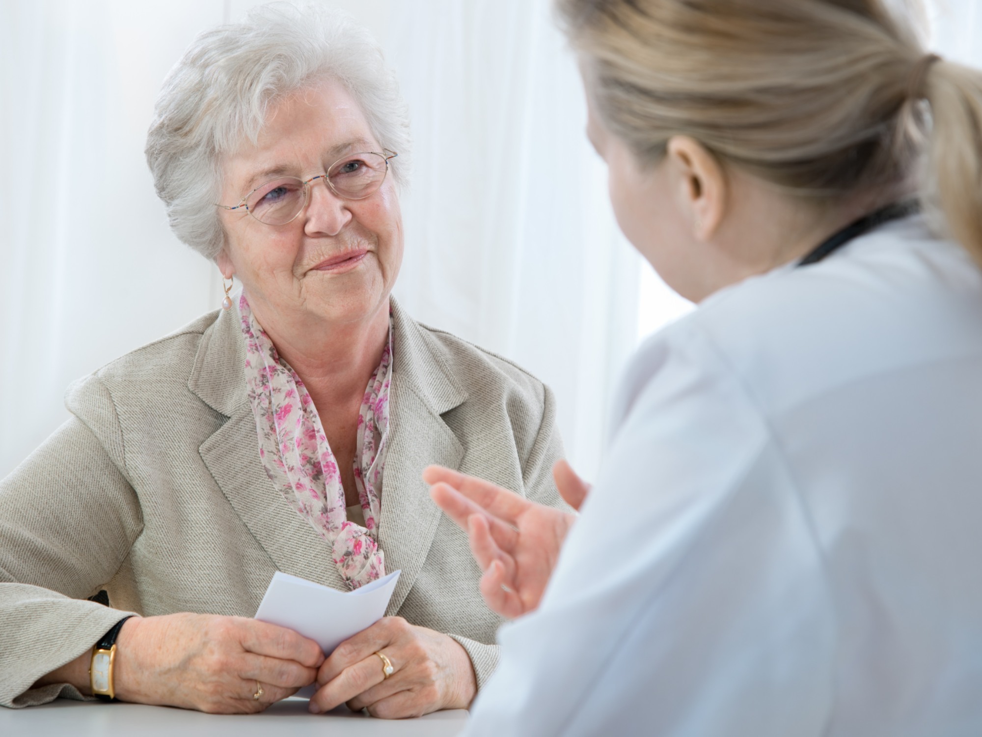 When choosing a home care provider, make sure to ask a lot of questions to ensure you get the answers you need. [Source: iStock]
