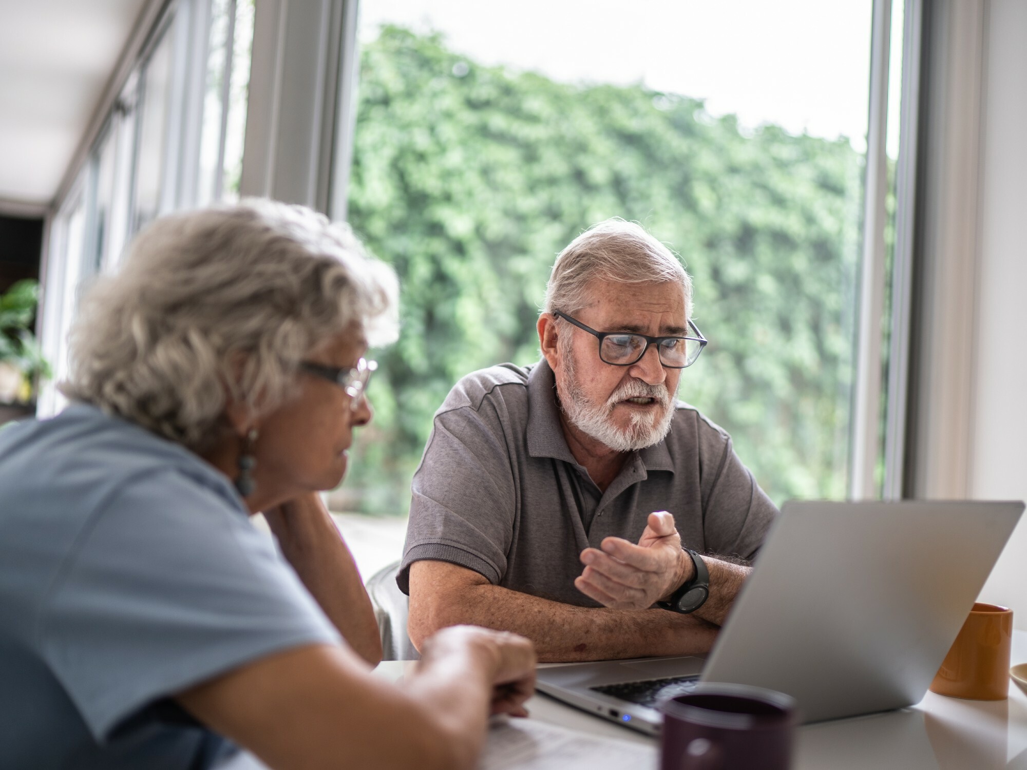 Financial support is available to support you while living in residential aged care. [Source: iStock] 
