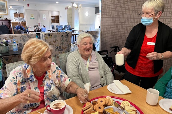 <p>Judy’s love for the Regis community keeps her coming back to care and engage with the residents. (Source: Supplied)</p>
