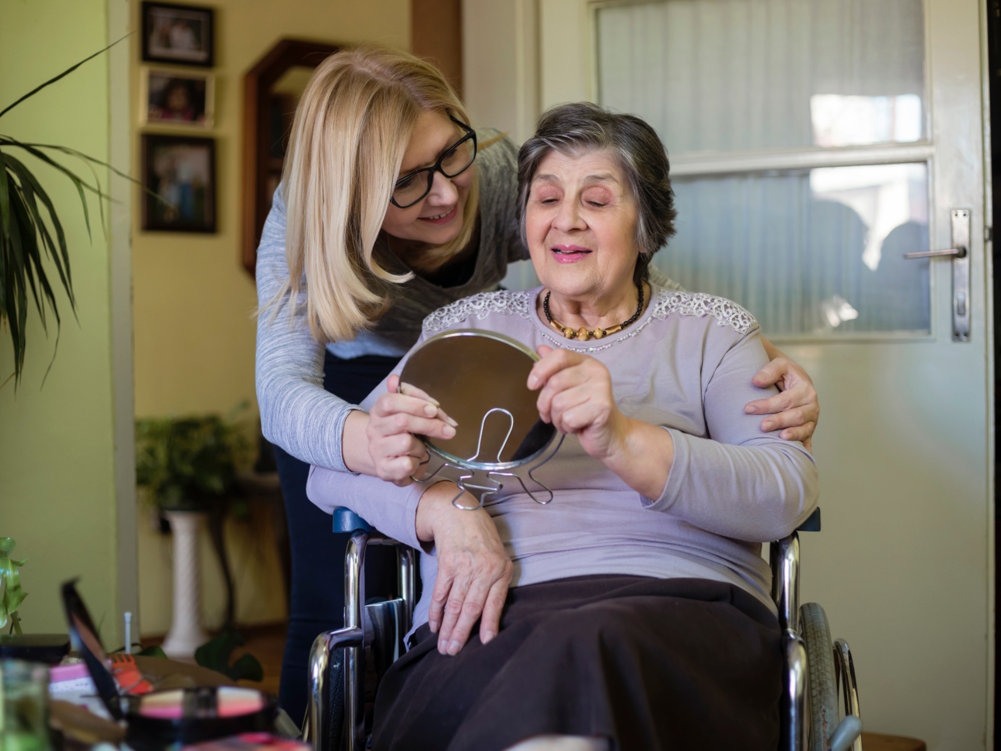 Having a regular visitor to help you at home can connect you to your community and provide valuable social interaction. [Source: iStock]
