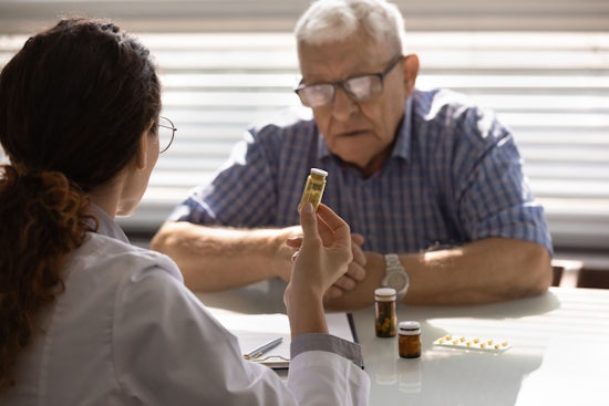 <p>On-site pharmacists will regularly review medications — offering residents and their families more confidence in their care. [Source: Shutterstock]</p>
