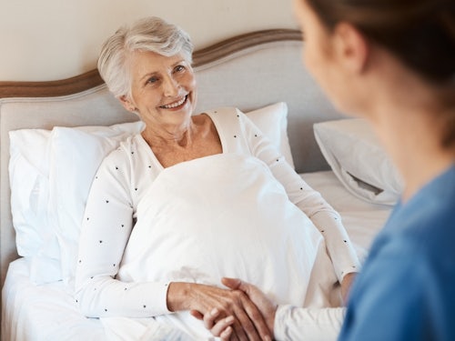 Respite is aiming to provide you and your carer with a break while ensuring you are still receiving quality care over this time. [Source: iStock
