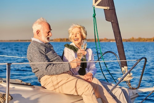 Link to The inspirational sailing journey of an older couple article