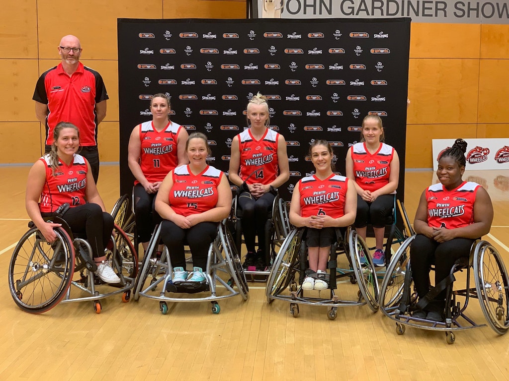 (WNWBL Perth Wheelcats 2019 team) [Image Supplied]
