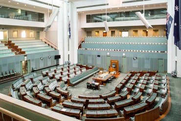 Parliament House in Canberra, ACT