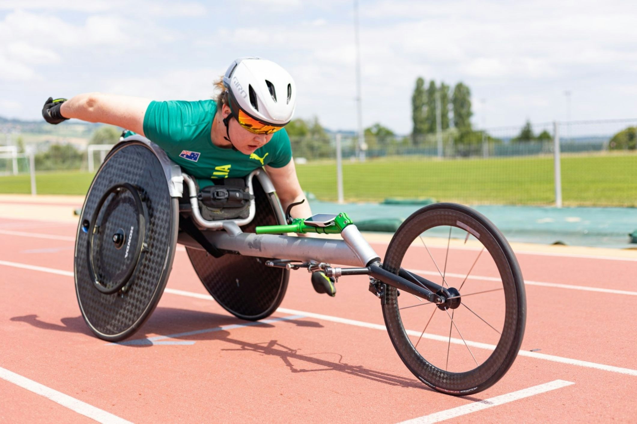 The World Athletics Championships will be broadcast live and free on 9Now, in partnership with Paralympics Australia. . [Image source: courtesy of Athletics Australia]
