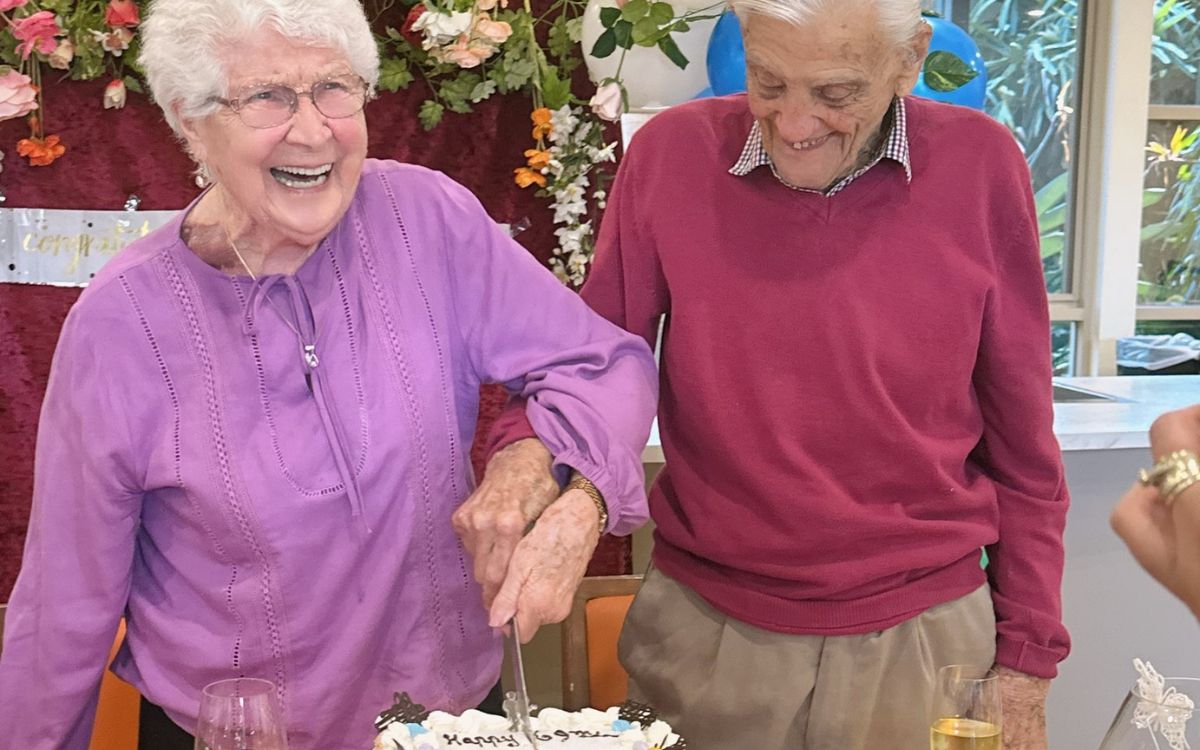 Link to Celebrating 69 years of love and family article