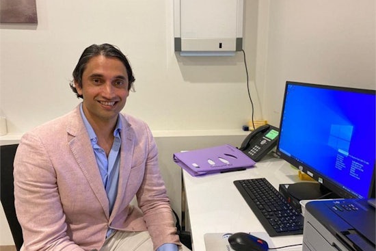 <p>Associate Professor Sanjay Warrier is a leading expert in breast cancer, with three practices in Sydney, New South Wales [Source: Invigorate PR]</p>
