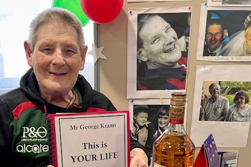 Link to 79-year-old George Krams is the sign of a life worth living article