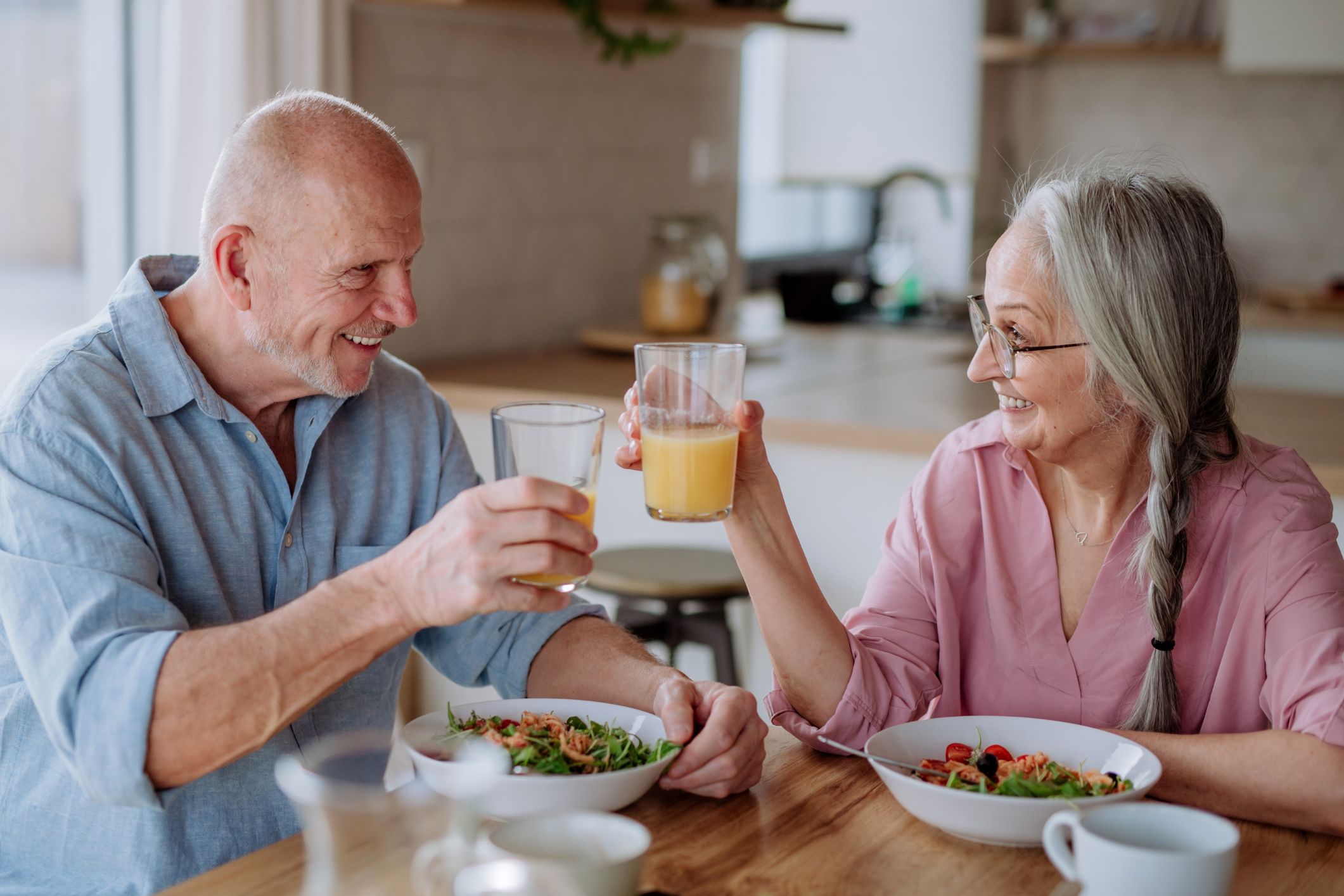 As we age, shopping for food and preparing meals might become difficult, but other options are available to ensure you get the nutrition you need. [Source: Shutterstock]
