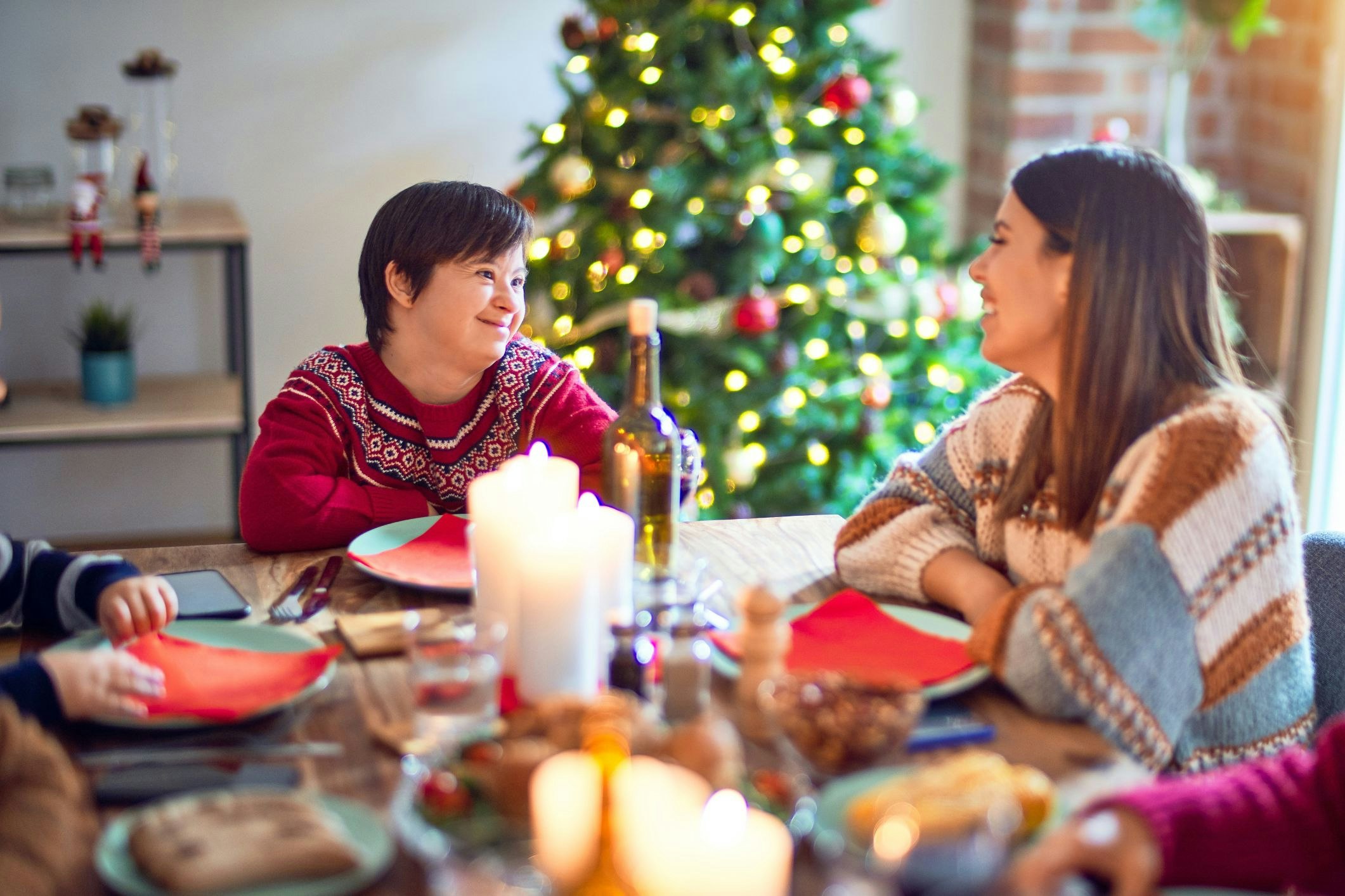 <p>Getting together is a Christmas tradition for many families, but are all holiday celebrations accessible for people with disability? [Source: Shutterstock]</p>
