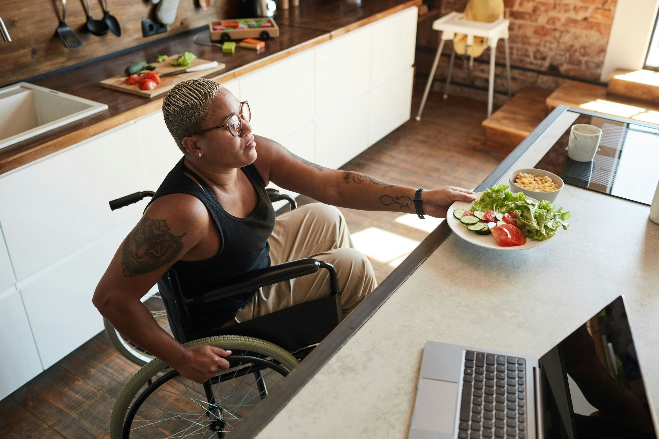 The role of an accredited practising dietitian (APD) covered by the NDIS is to ensure that the capacity and ability of a person who needs support for an impairment is taken into account. (Source: Shutterstock)
