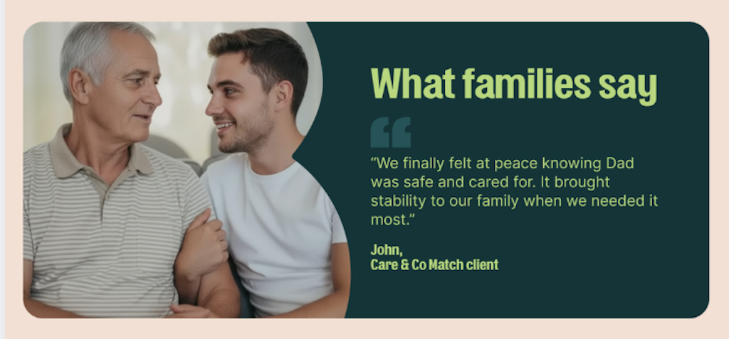 Care & Co Match - What families say