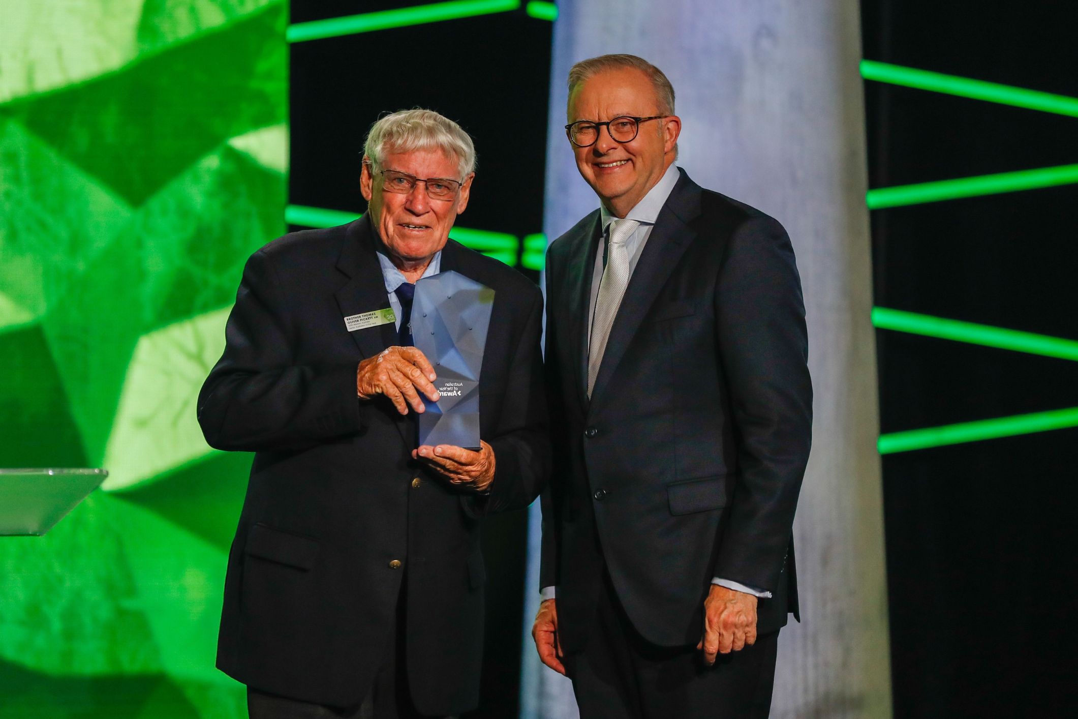 Link to Brother Thomas Oliver Pickett wins 2025 Senior Australian of the Year article