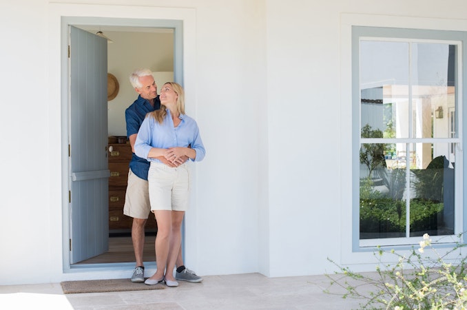 Moving into a retirement village is a great way to start downsizing your possessions and assets. [Source: Shutterstock]
