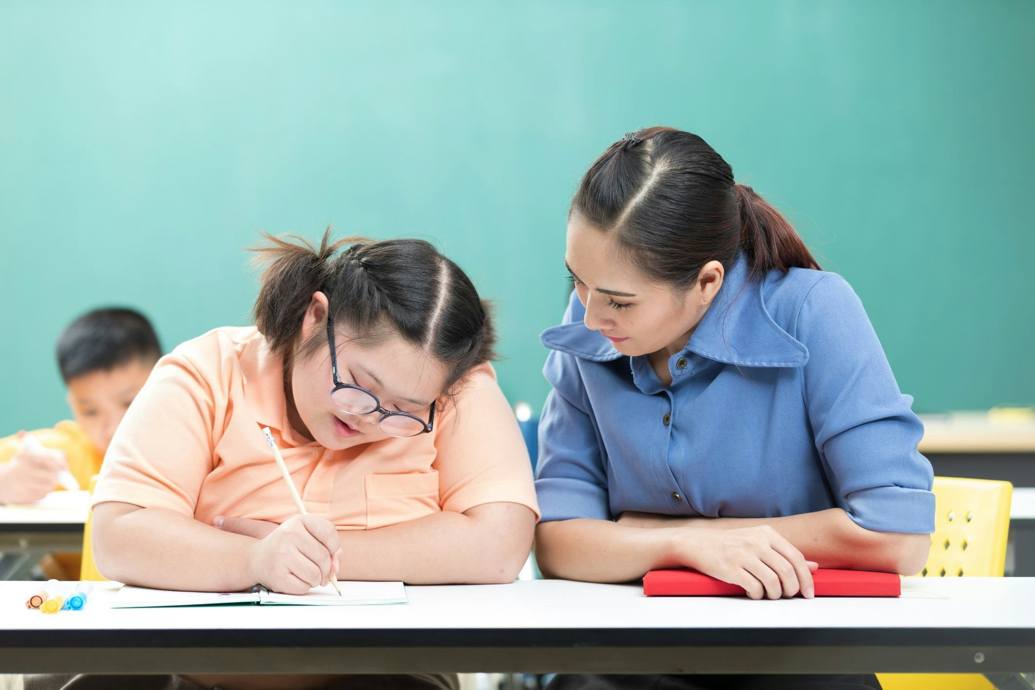 New research suggests that increasing teacher training to specialise in adapting education for students living with disability could improve their chances of success. [Source: Shutterstock]
