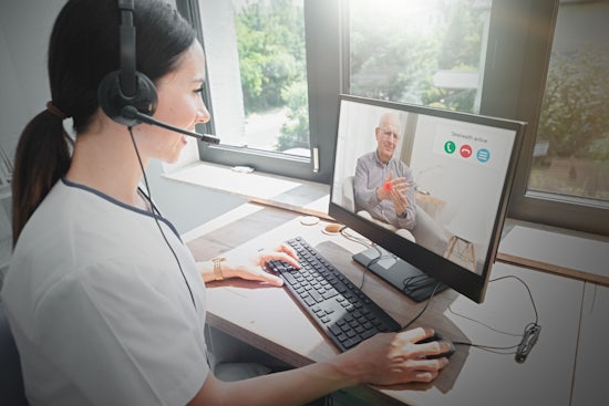<p>Developed for COVID-19 restrictions, inTouch is being rolled out for aged care telehealth and quick referrals. (Source: Shutterstock)</p>