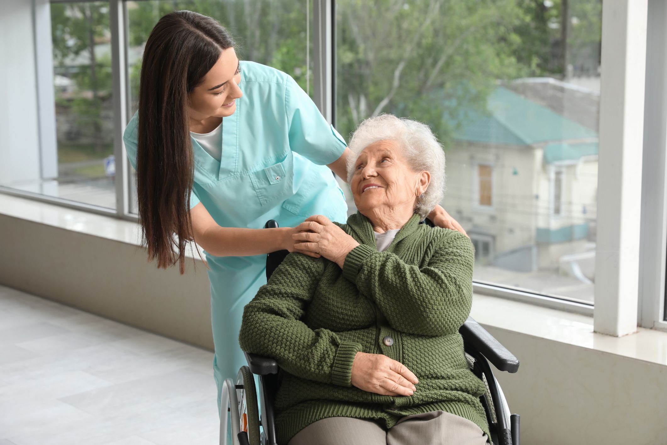 <p>Nurses work in a variety of settings, but a shortage of nurses means that older Australians in aged care facilities might not get the care they need. [Source: Shutterstock]</p>
